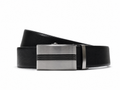 Premium Reversible Automatic Buckle Belt for Men – Black & Dark Brown